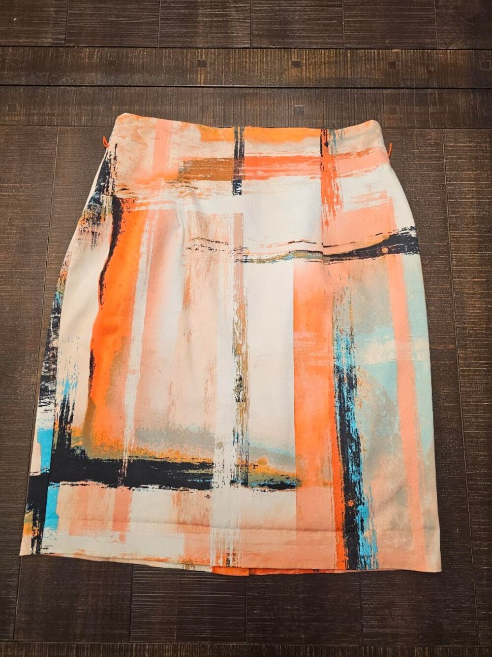 Worthington Bold & Vibrant Pencil Skirt, Size 10, Like New